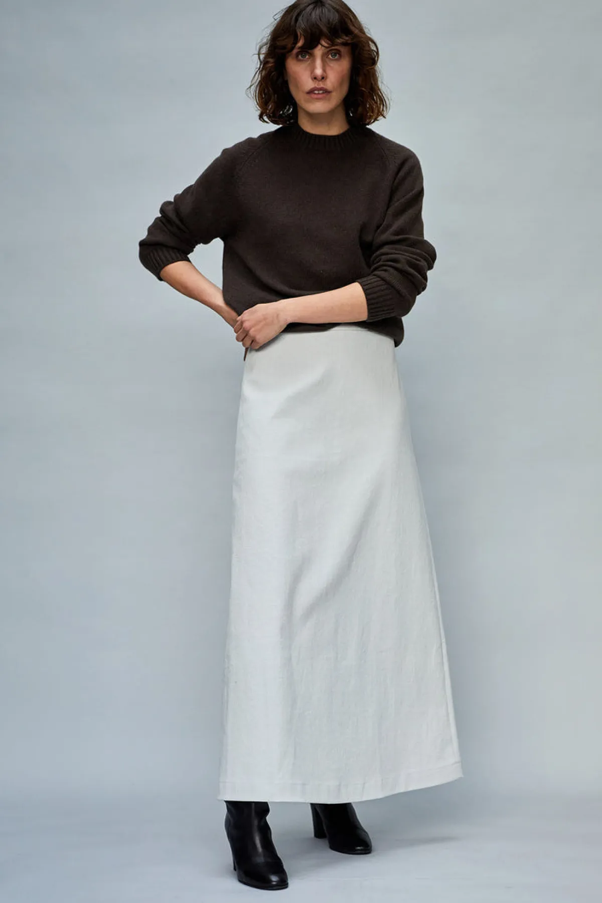 Soler Alma A-line Ankle Skirt | Made to Order