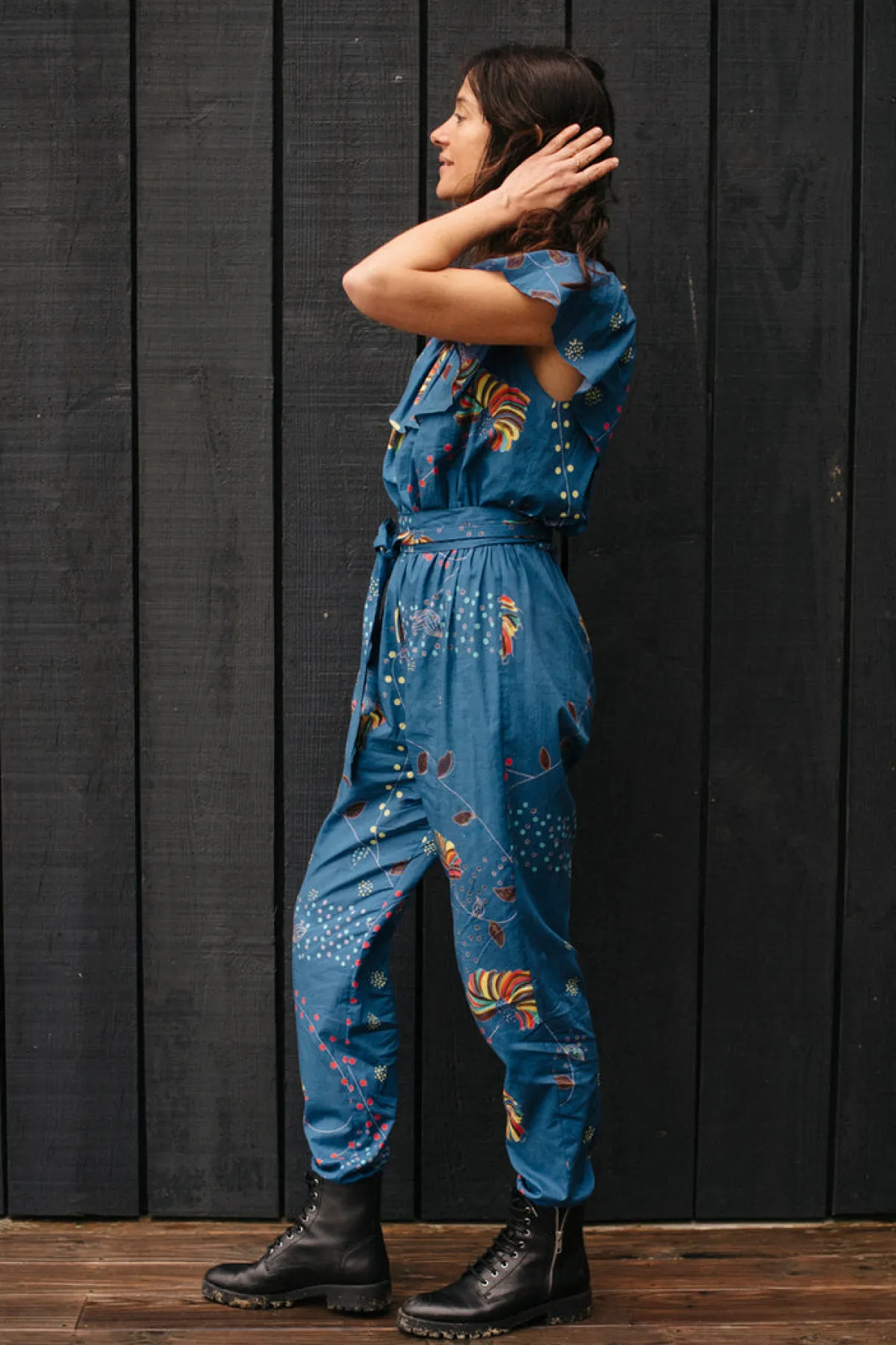 Soler Ana Ruffled Jumpsuit | Made to Order