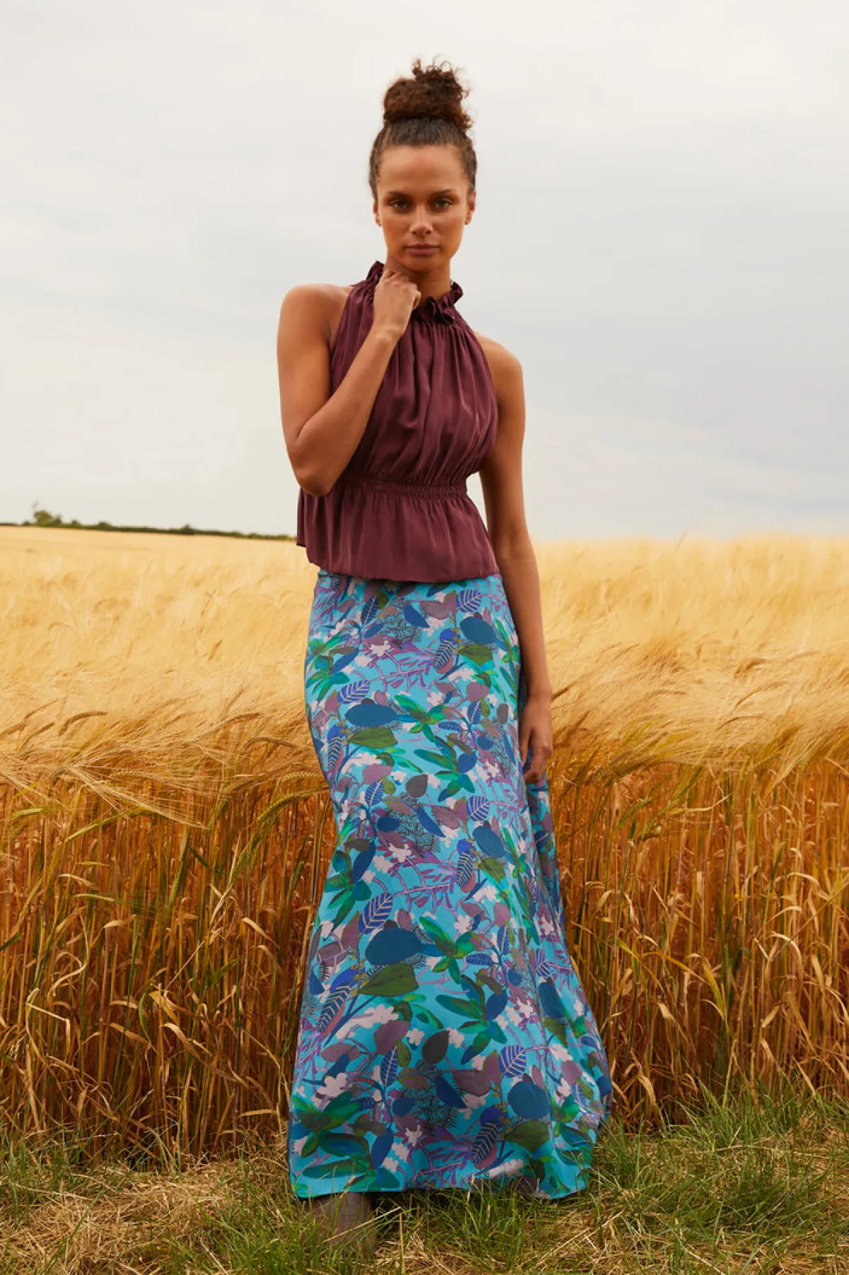 Soler Bea Semi-circle Maxi Skirt | Made to Order