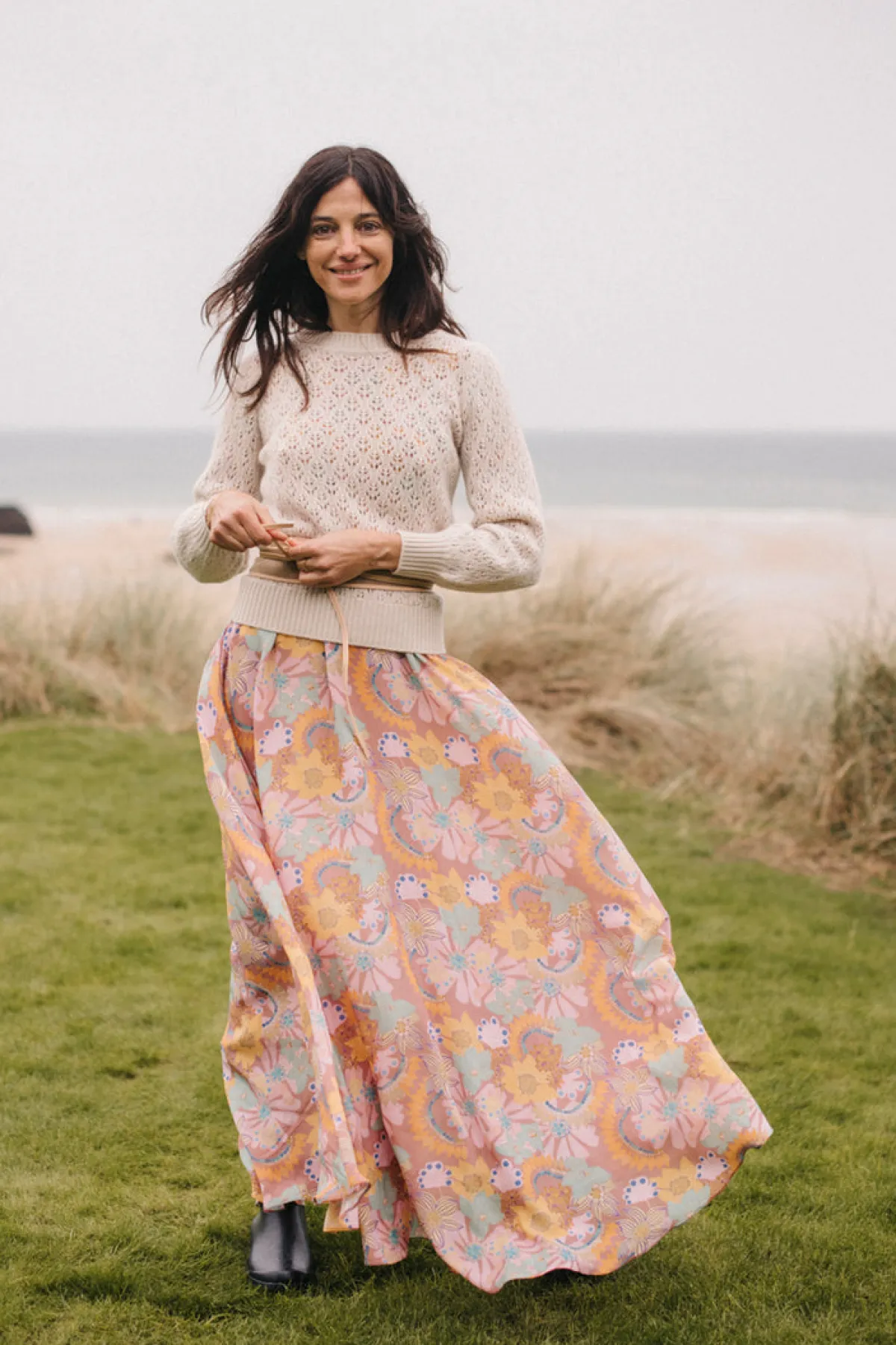 Soler Bea Semi-circle Maxi Skirt | Made to Order