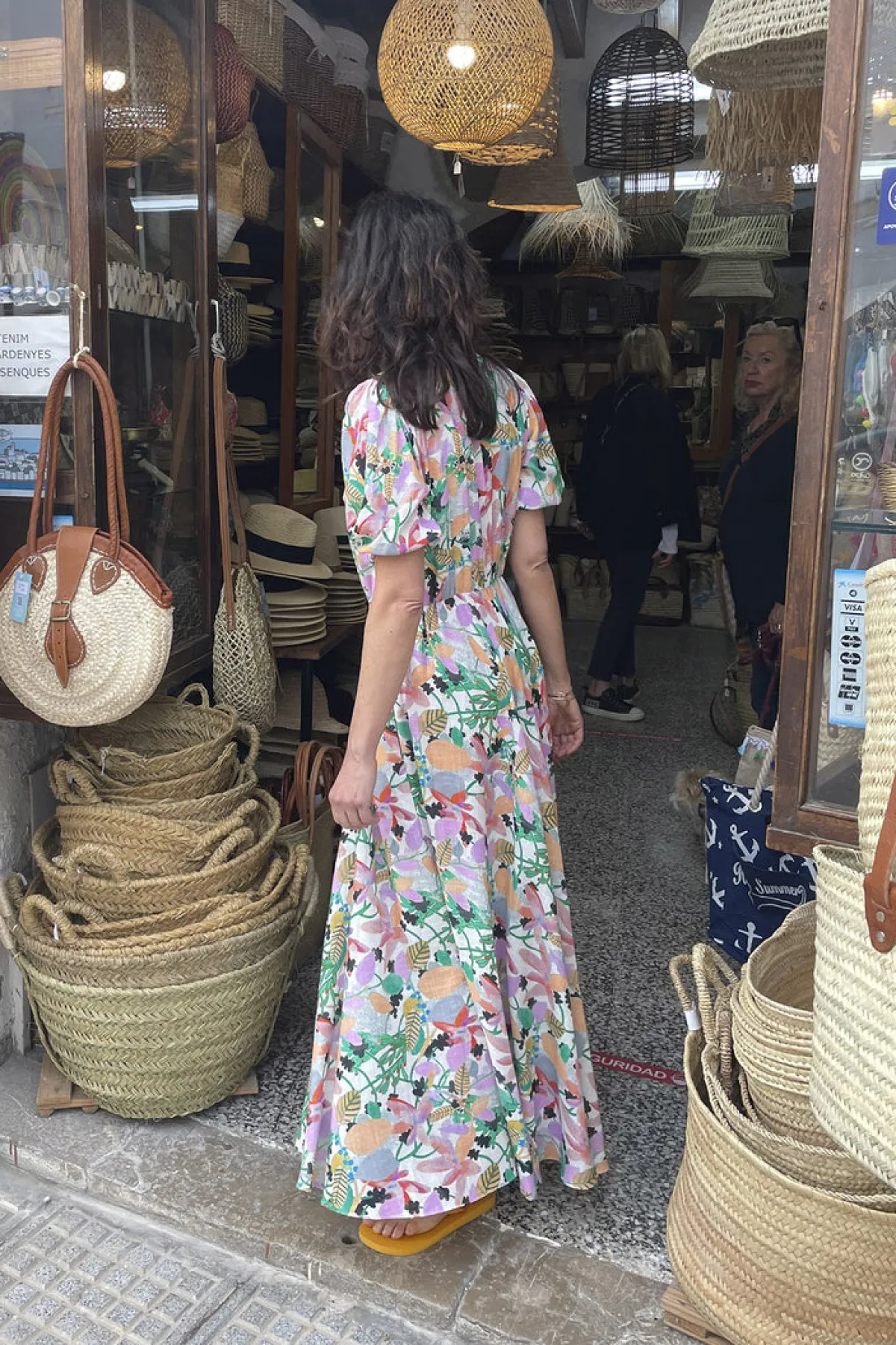 Soler Frida Bea Short Sleeves Ankle Dress | Made to Order
