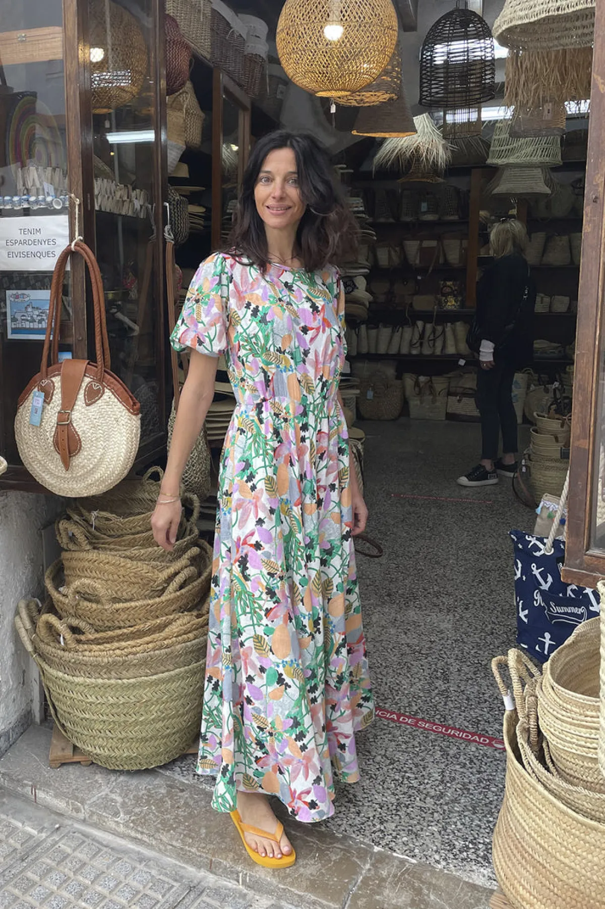Soler Frida Bea Short Sleeves Ankle Dress | Made to Order