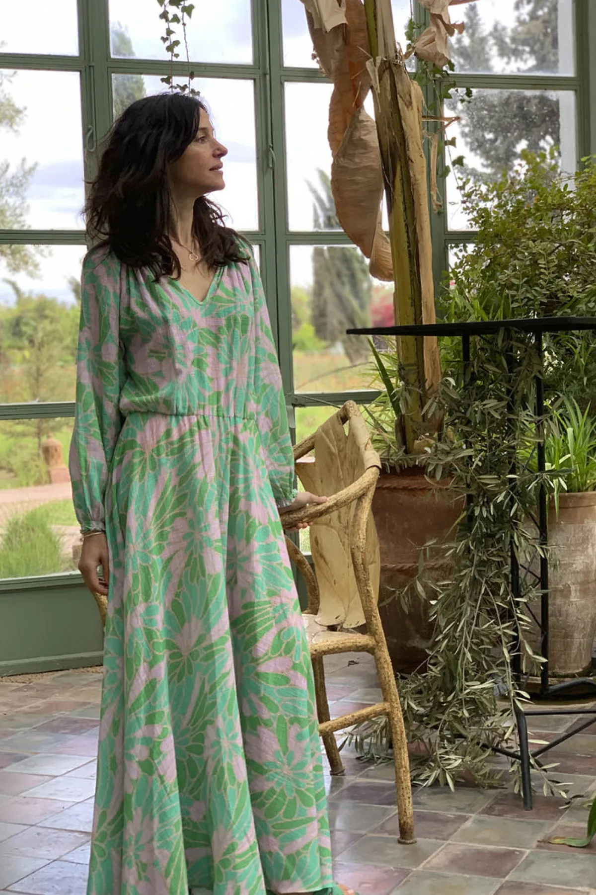 Soler Raquel Bea Peasant Ankle Length Dress | Made to Order