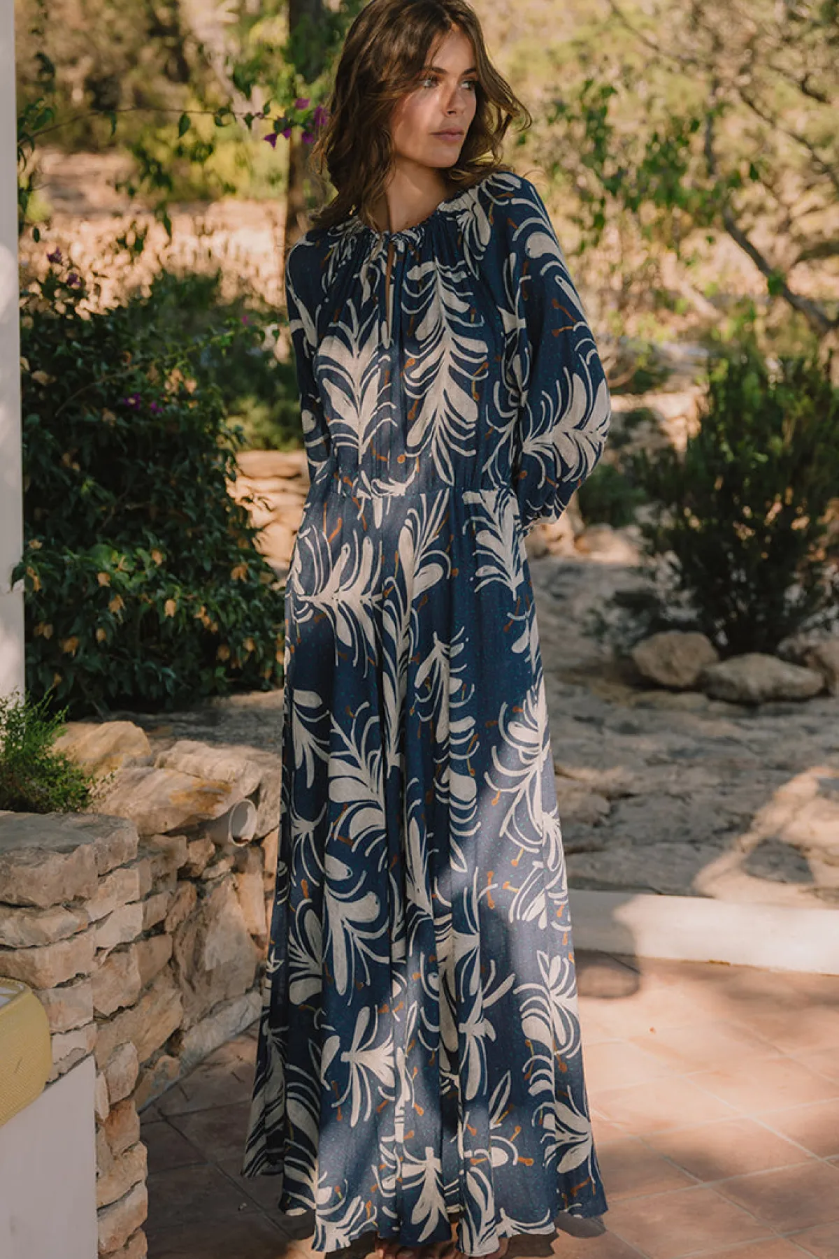 Soler Raquel Bea Peasant Ankle Length Dress | Made to Order