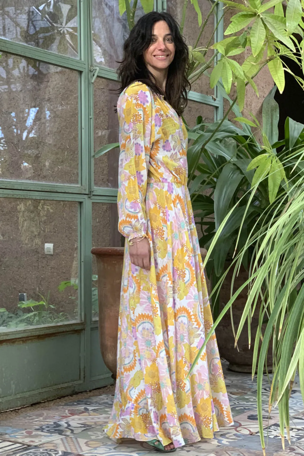 Soler Raquel Bea Peasant Ankle Length Dress | Made to Order