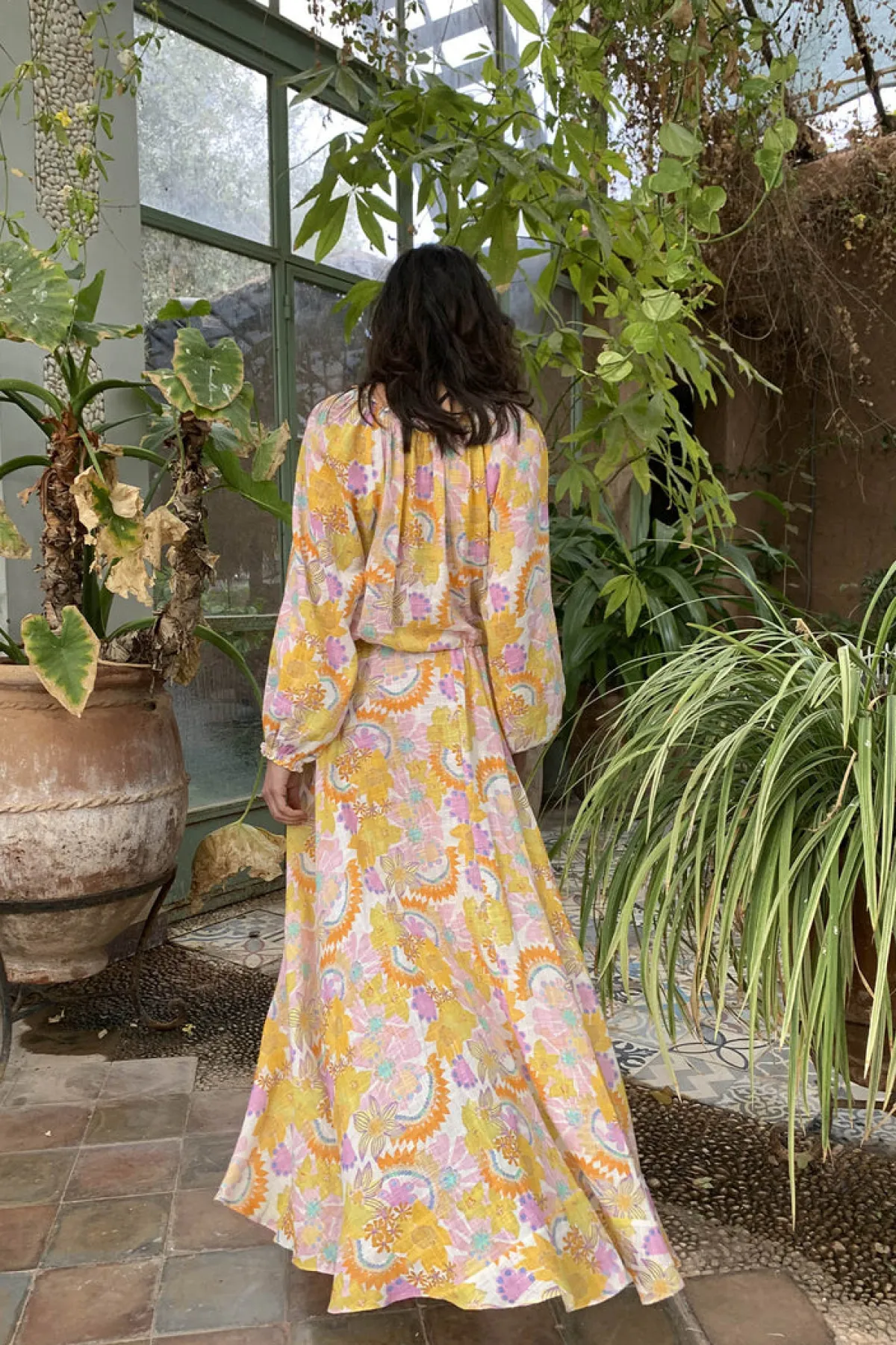 Soler Raquel Bea Peasant Ankle Length Dress | Made to Order