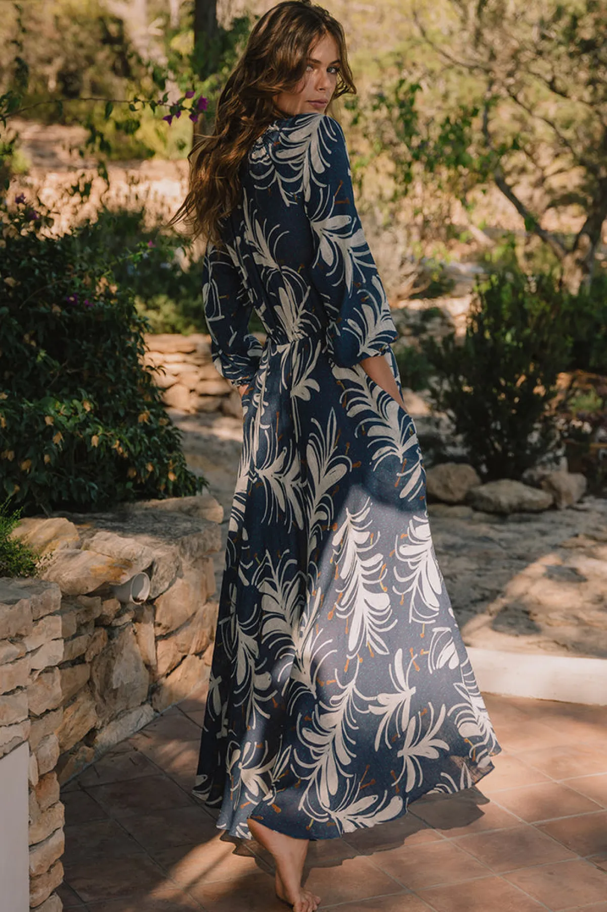 Soler Raquel Bea Peasant Ankle Length Dress | Made to Order
