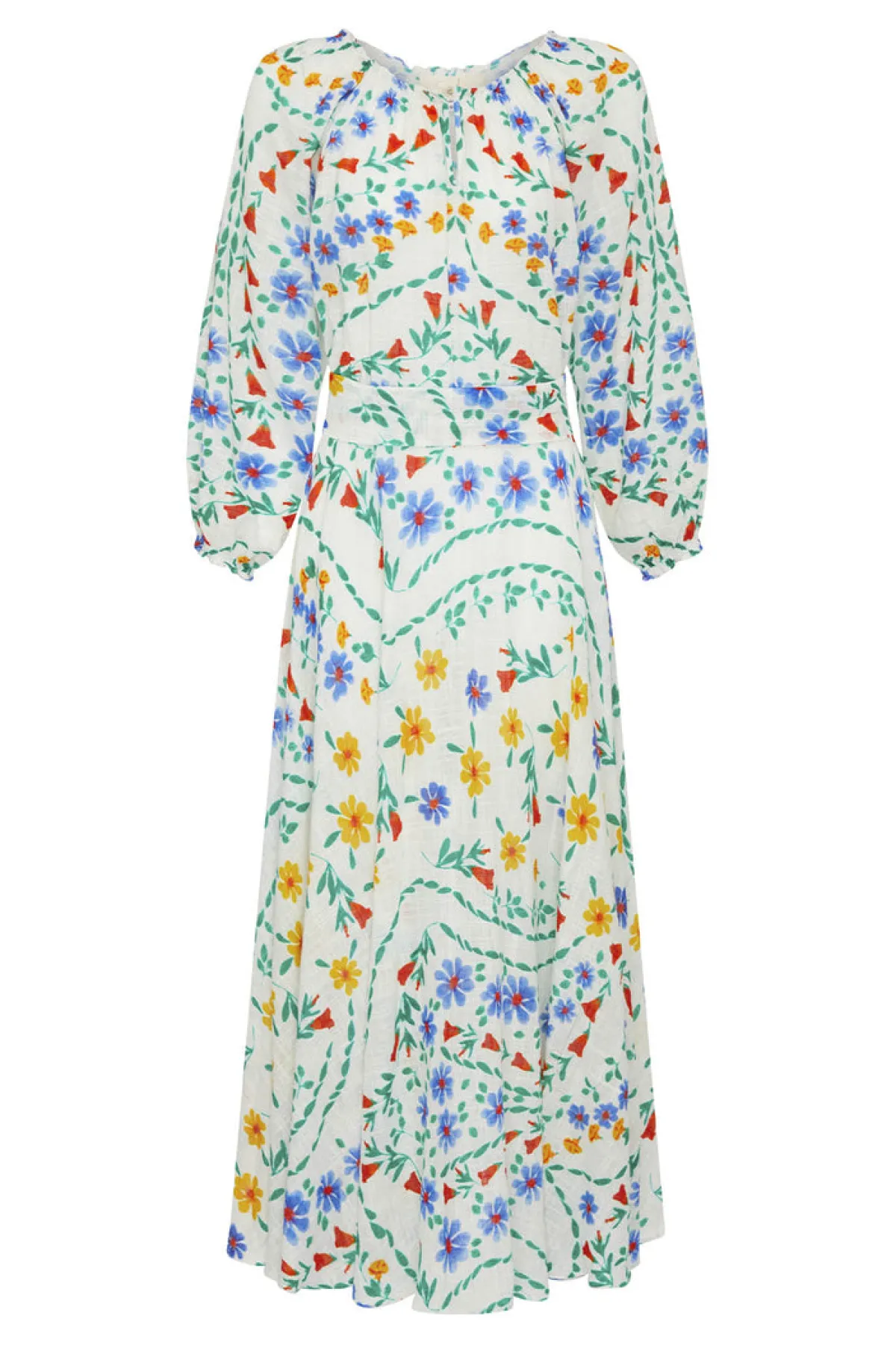 Soler Raquel Bea Peasant Ankle Length Dress | Made to Order