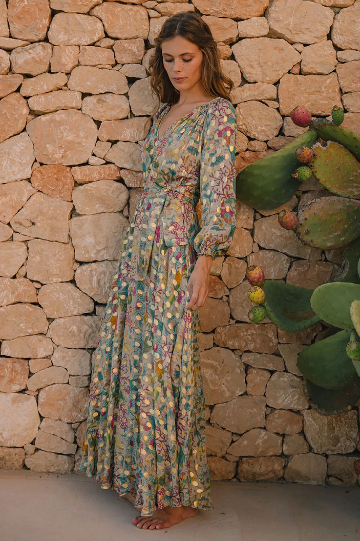 Soler Raquel Bea Peasant Maxi Dress | Made to Order