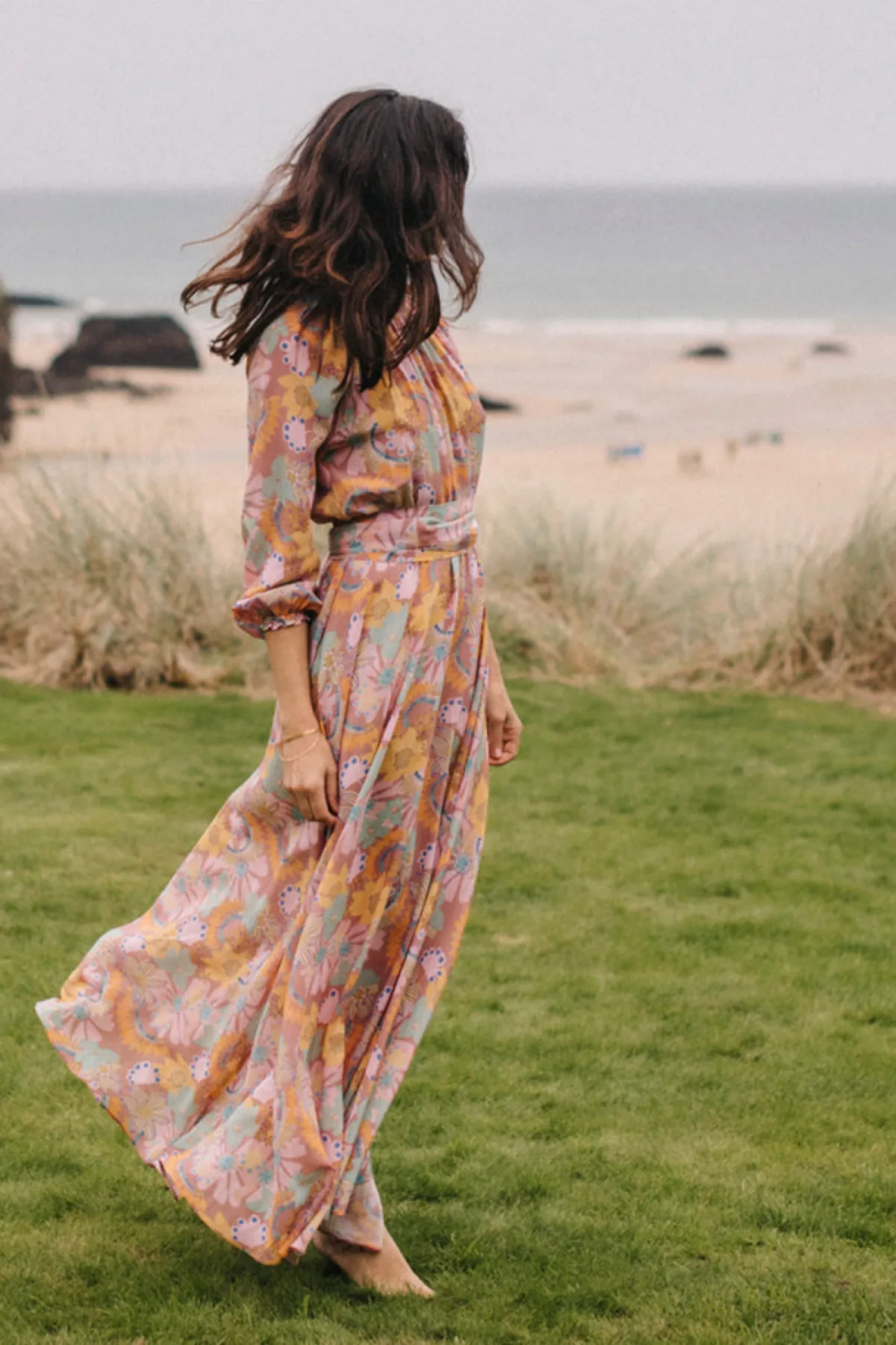 Soler Raquel Bea Peasant Maxi Dress | Made to Order