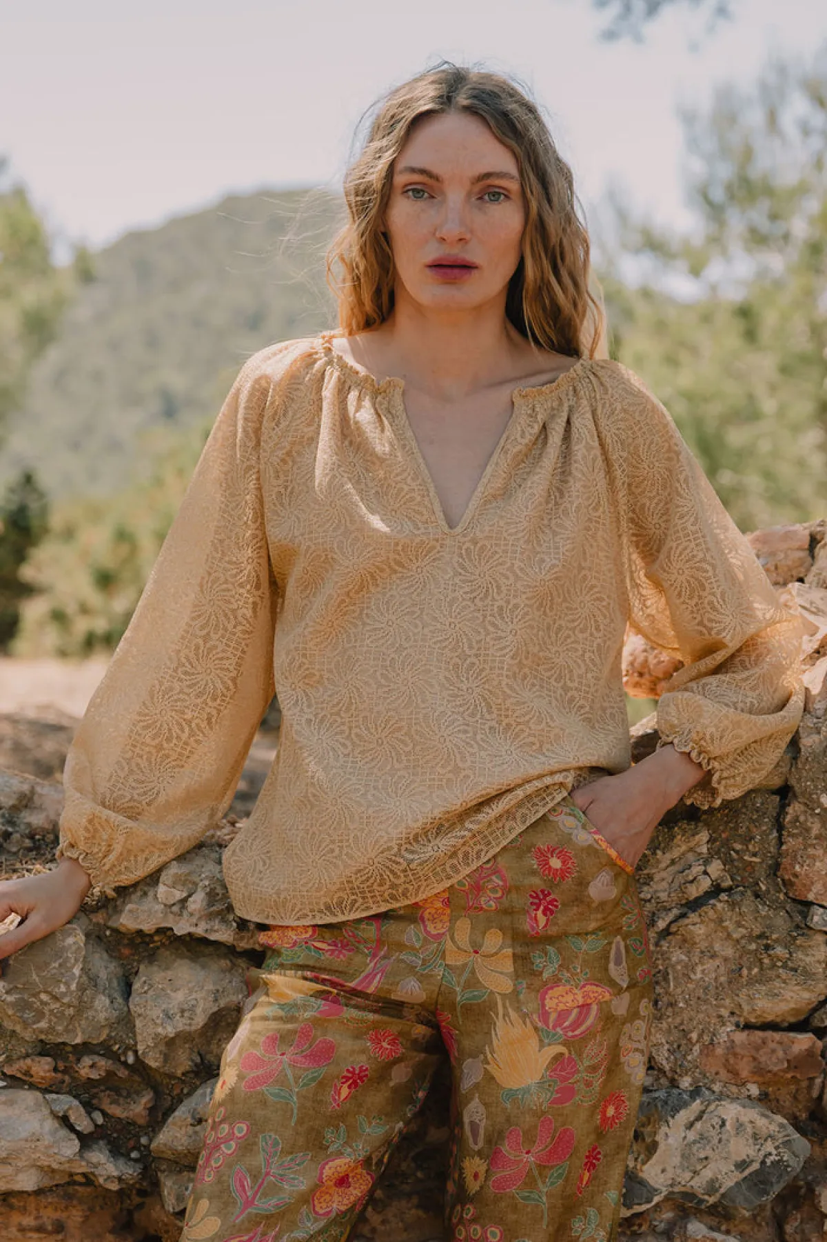 Soler Raquel Peasant Top | Made to Order