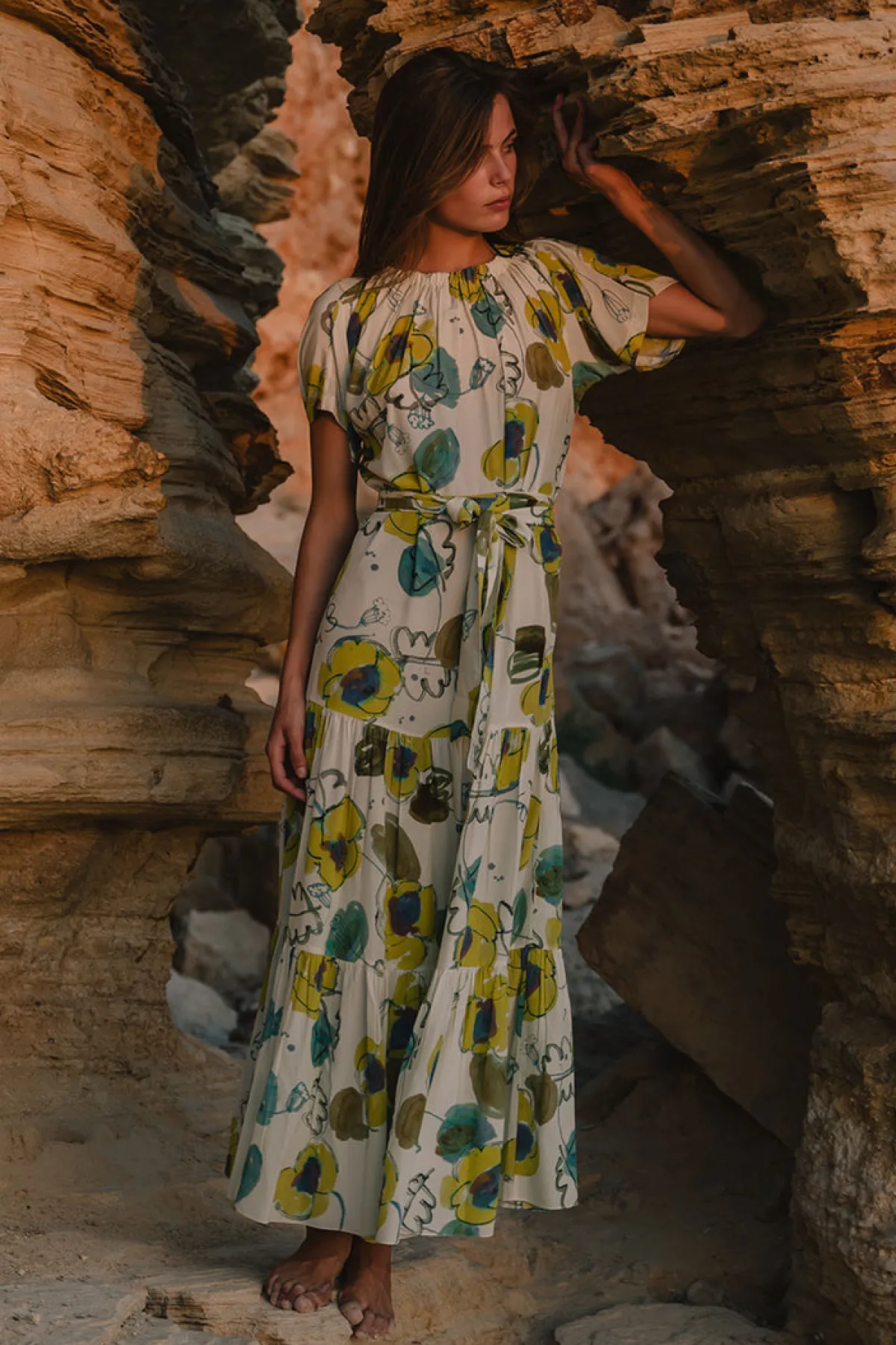 Soler Sophie Tier Maxi Dress   | Made to Order