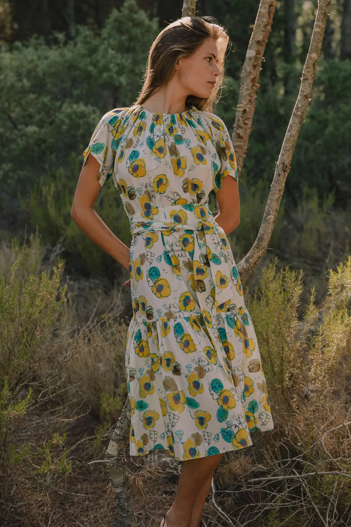 Soler Sophie Tier Midi Dress   | Made to Order