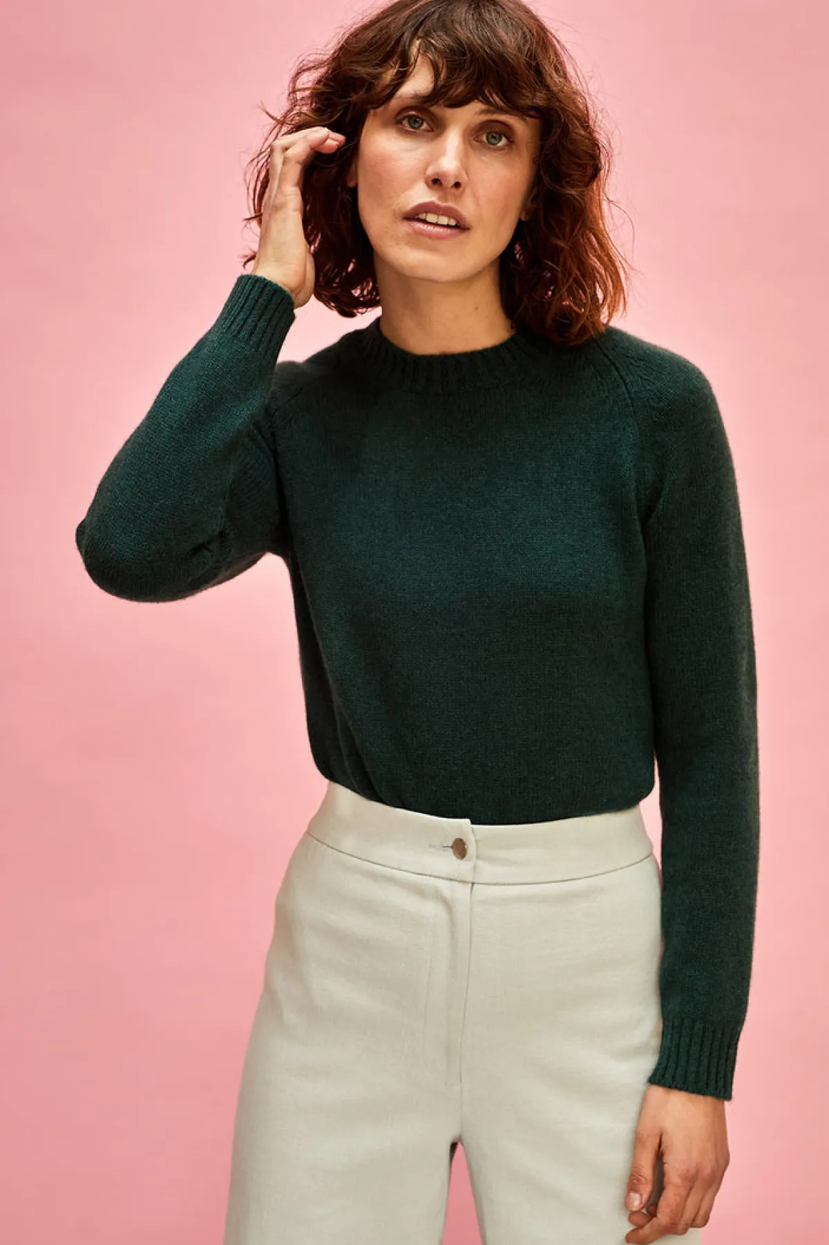 Soler Taki Crew Neck Long Sleeve Jumper | Made To Order