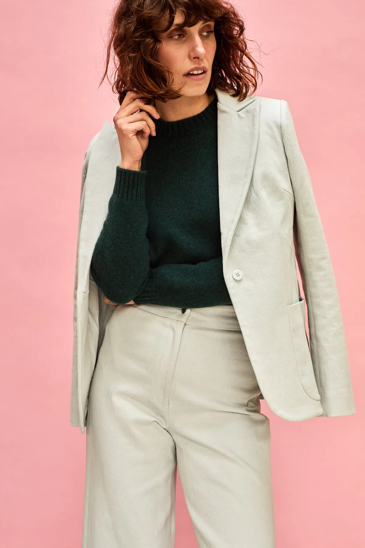 Soler Taki Crew Neck Long Sleeve Jumper | Made To Order