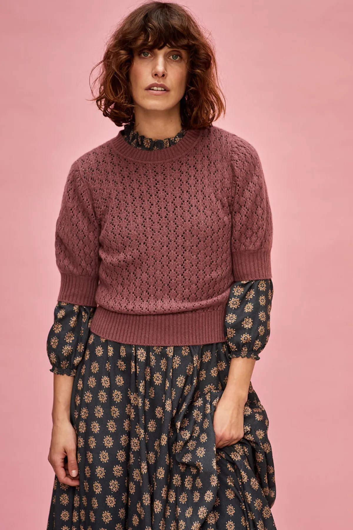 Soler Taki  Crew Neck Short Sleeve Jumper | Made To Order