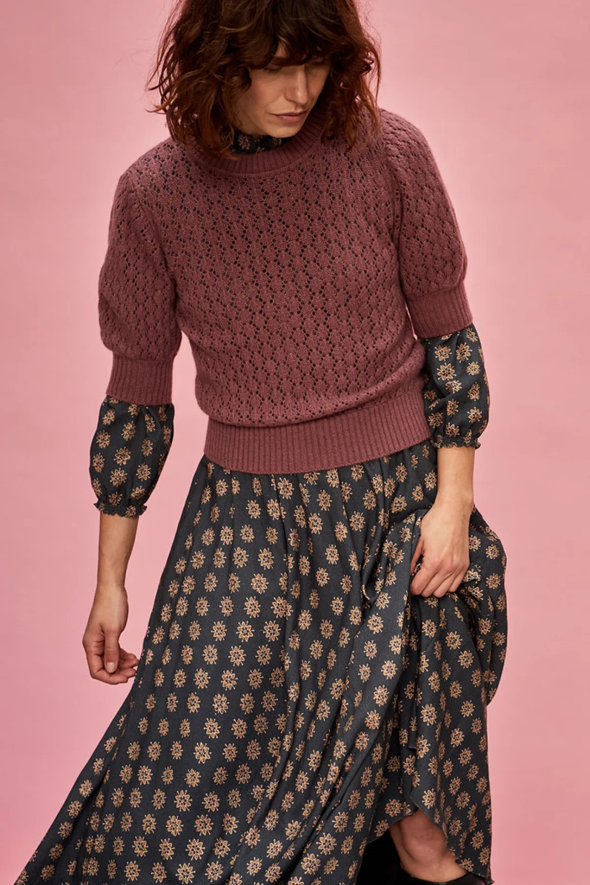 Soler Taki  Crew Neck Short Sleeve Jumper | Made To Order